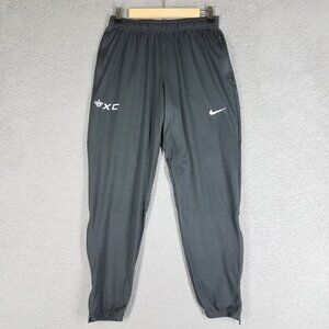 Nike Jogger Pants Adult Small Gray 27" Pull On Active Gym Lightweight Ankle Zips